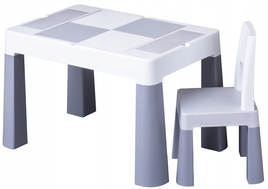 Tega Baby Grijs 3-in-1 Tafel Met Stoeltje MF-001-106 3 Tega Baby Grijs 3-in-1 Tafel Met Stoeltje MF-001-106