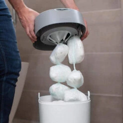 Tommee Tippee Twist & Click Tub Green Luieremmer 85102402 (eco) -Dirkje || Jollein || bébé-jou Verkoopwinkel tommee tippee twist click 1