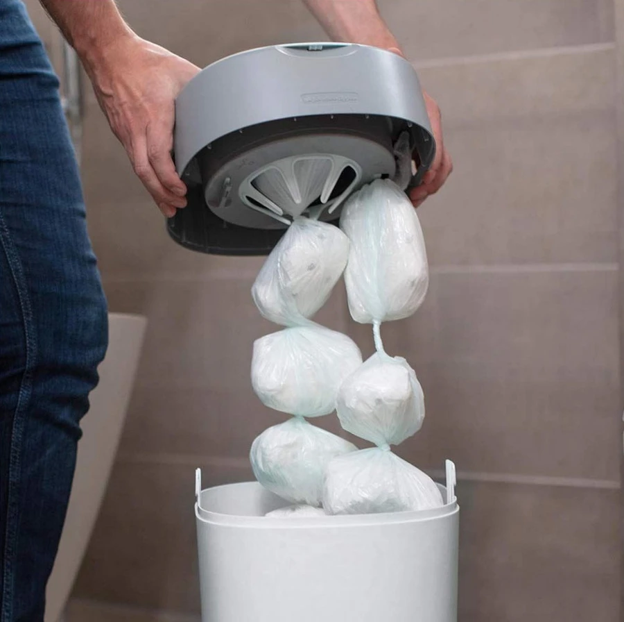 Tommee Tippee Twist & Click Cotton White Luieremmer 85100102 (eco) 6 Tommee Tippee Twist & Click Cotton White Luieremmer 85100102 (eco) - Afbeelding 4