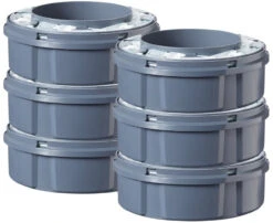 Tommee Tippee Twist & Click Cassettes 6-pack 85100802 9 Tommee Tippee Twist & Click Cassettes 6-pack 85100802 -Dirkje || Jollein || bébé-jou Verkoopwinkel tommee tippee twist click navulcassettes 6 pack 85102301 2