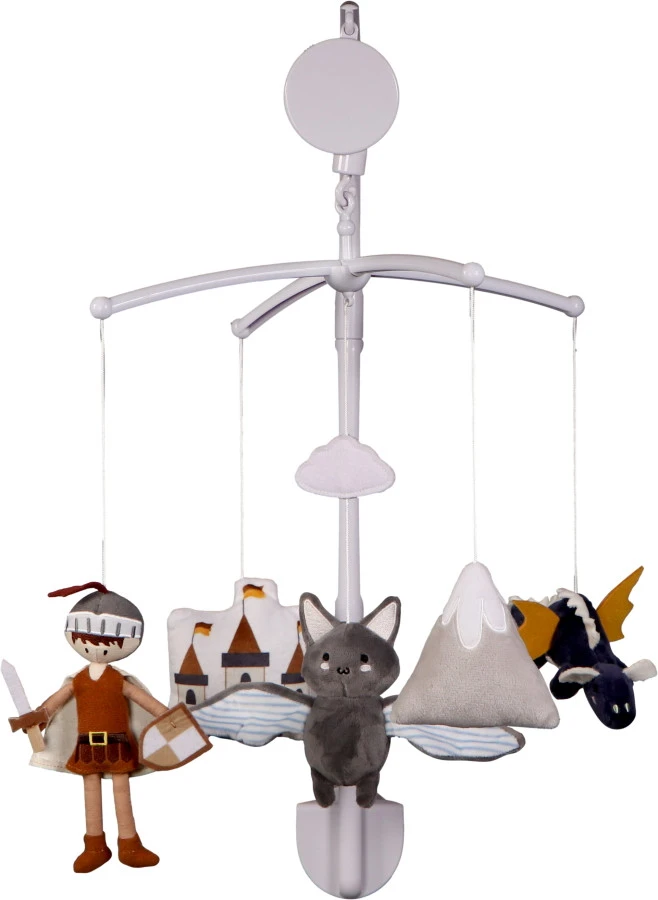 Tryco Fantasie Ridder Muziekmobiel TR-243316 3 Tryco Fantasie Ridder Muziekmobiel TR-243316