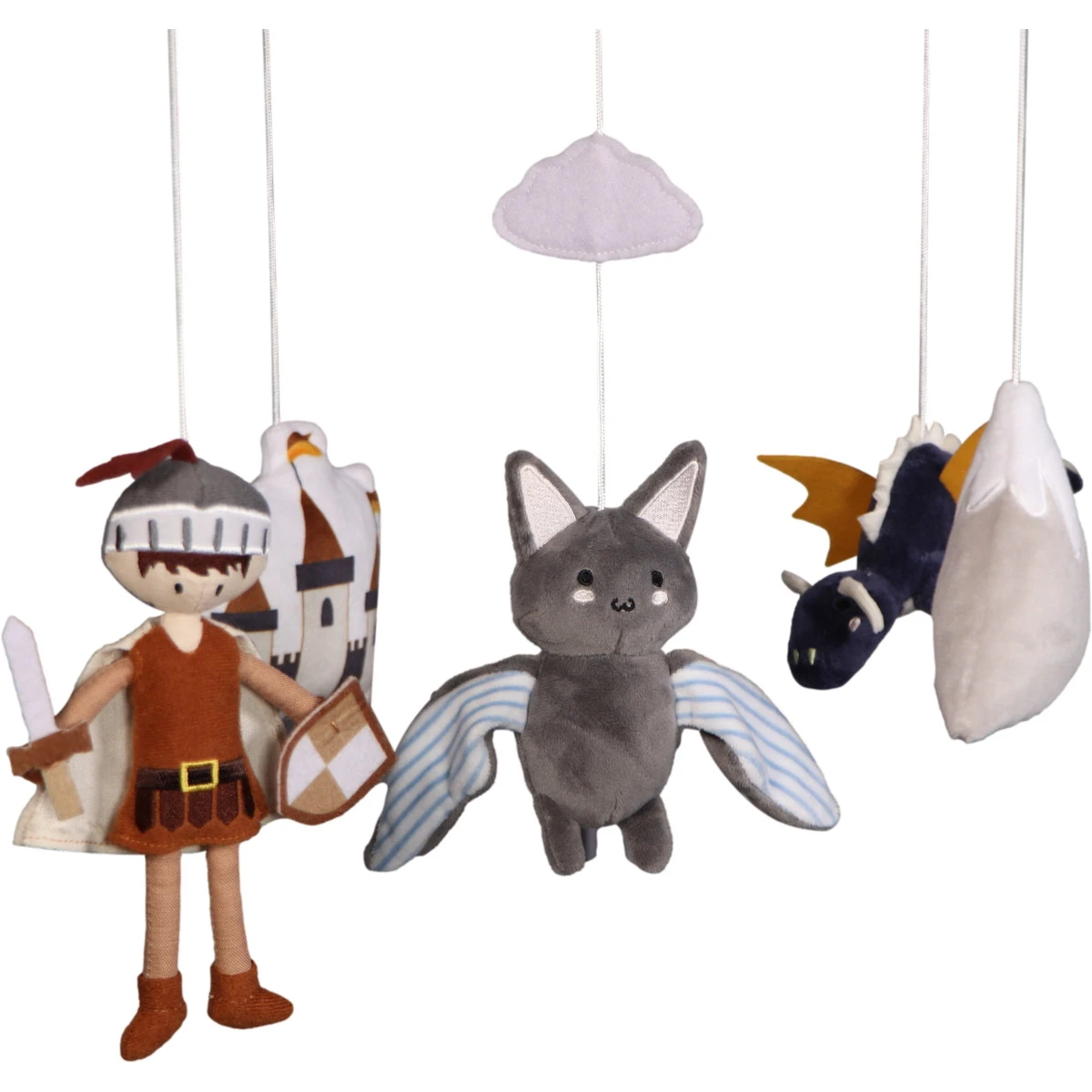 Tryco Fantasie Ridder Muziekmobiel TR-243316 5 Tryco Fantasie Ridder Muziekmobiel TR-243316 - Afbeelding 3