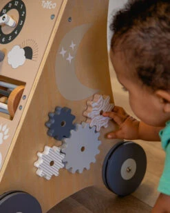 Tryco Nature Houten Activiteiten Loopwagen TR-353003 -Dirkje || Jollein || bébé-jou Verkoopwinkel tr 353003 tryco wooden baby walker new 11 1920x1920