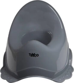 Tryco Anthracite 3-Delige Toilet Trainingsset -Dirkje || Jollein || bébé-jou Verkoopwinkel tr 412606 tryco anthracite anti slip potty 01 1