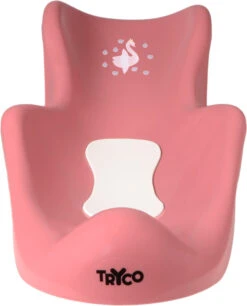 Tryco Swan Ivy Pink Badset -Dirkje || Jollein || bébé-jou Verkoopwinkel tr 412637 8720663930125 tryco pink swan ivy anti slip bath cradle 02 1