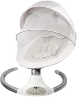 Tryco Hugg Silver/White Swing Babyschommel TR-282702 -Dirkje || Jollein || bébé-jou Verkoopwinkel tryco hugg silver white swing babyschommel tr 282702 5 1920x1920