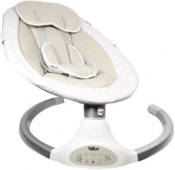 Tryco Hugg Silver/White Swing Babyschommel TR-282702 -Dirkje || Jollein || bébé-jou Verkoopwinkel tryco hugg silver white swing babyschommel tr 282702 8 1920x1920