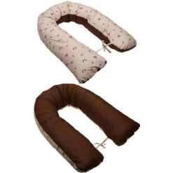 MamaLoes Paddenstoeltjes Voedingskussen Met Lussen ML020413 -Dirkje || Jollein || bébé-jou Verkoopwinkel voedingskussen lussen paddenstoeltjes