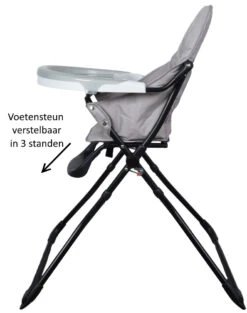 Ding Nemo Fuchsia Kinderstoel -Dirkje || Jollein || bébé-jou Verkoopwinkel voetensteun goed 2