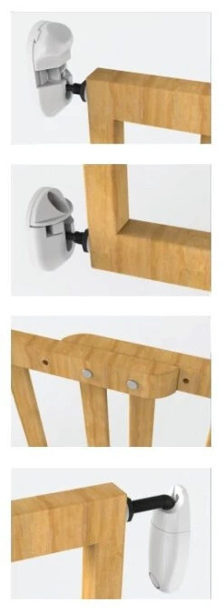 Noma Naturel Houten Uitschuifbaar Traphek/Veiligheidshek 93729 7 Noma Naturel Houten Uitschuifbaar Traphek/Veiligheidshek 93729 -Dirkje || Jollein || bébé-jou Verkoopwinkel woodennomagate 4