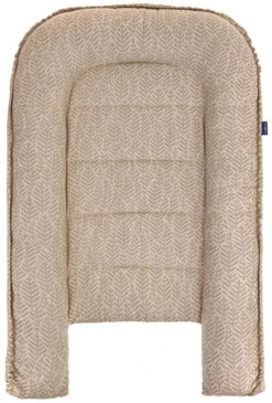 Zaffiro Beige Leaves Babynest 0978 -Dirkje || Jollein || bébé-jou Verkoopwinkel zaffiro beige leaves babynest 0978 4