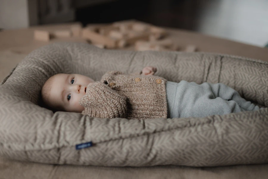 Zaffiro Geo Blue Steel Babynest 9972 6 Zaffiro Geo Blue Steel Babynest 9972 - Afbeelding 4