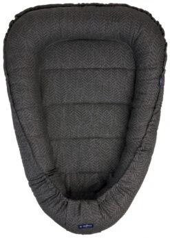 Zaffiro Graphite Leaves Babynest 0985