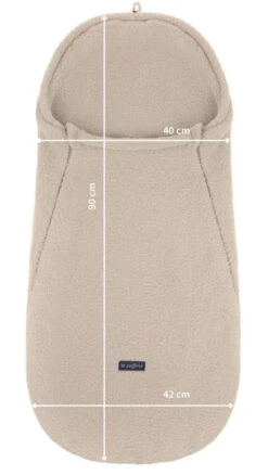 Zaffiro MINI Lama Vanilla Autostoel Voetenzak -Dirkje || Jollein || bébé-jou Verkoopwinkel zaffiro mini lama slaapzak voor autostoel 1920x1920