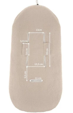 Zaffiro MINI Lama Vanilla Autostoel Voetenzak -Dirkje || Jollein || bébé-jou Verkoopwinkel zaffiro mini lama vanilla slaapzak voor autostoel 1920x1920