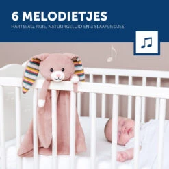 Zazu Becky Het Konijn Heartbeat Knuffeldoekje ZA-BECKY-01 -Dirkje || Jollein || bébé-jou Verkoopwinkel zazu becky het konijn heartbeat knuffeldoekje za becky 01 3