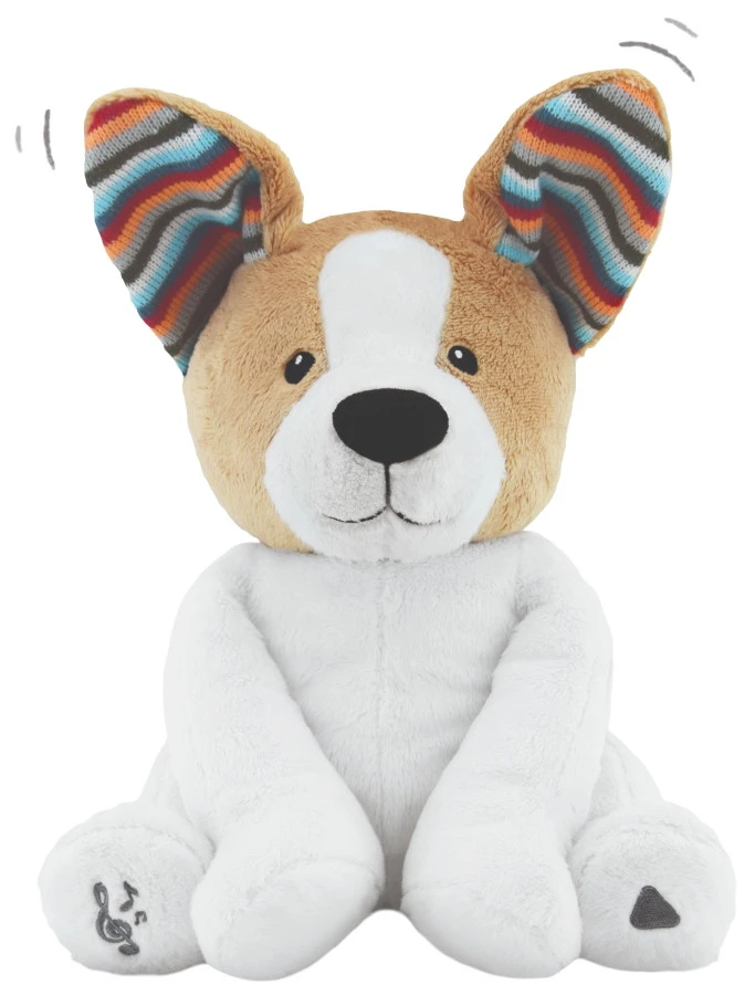Zazu Danny De Hond Kiekeboe Knuffel Met Muziek NL ZA-DANNY-01-D 3 Zazu Danny De Hond Kiekeboe Knuffel Met Muziek NL ZA-DANNY-01-D
