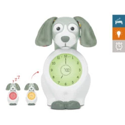 Zazu Davy The Dog Groen Slaaptrainer En Kinderwekker ZA-DAVY-02 -Dirkje || Jollein || bébé-jou Verkoopwinkel zazu davy the dog groen slaaptrainer za davy 02 2