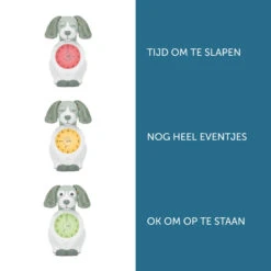 Zazu Davy The Dog Groen Slaaptrainer En Kinderwekker ZA-DAVY-02 -Dirkje || Jollein || bébé-jou Verkoopwinkel zazu davy the dog groen slaaptrainer za davy 02 4