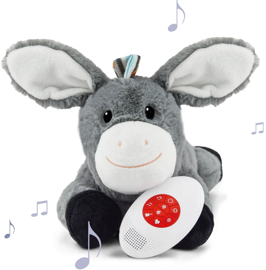 Zazu Don De Ezel Heartbeat Knuffel Met Geluid Za-Don-01 4 Zazu Don De Ezel Heartbeat Knuffel Met Geluid Za-Don-01 - Afbeelding 2