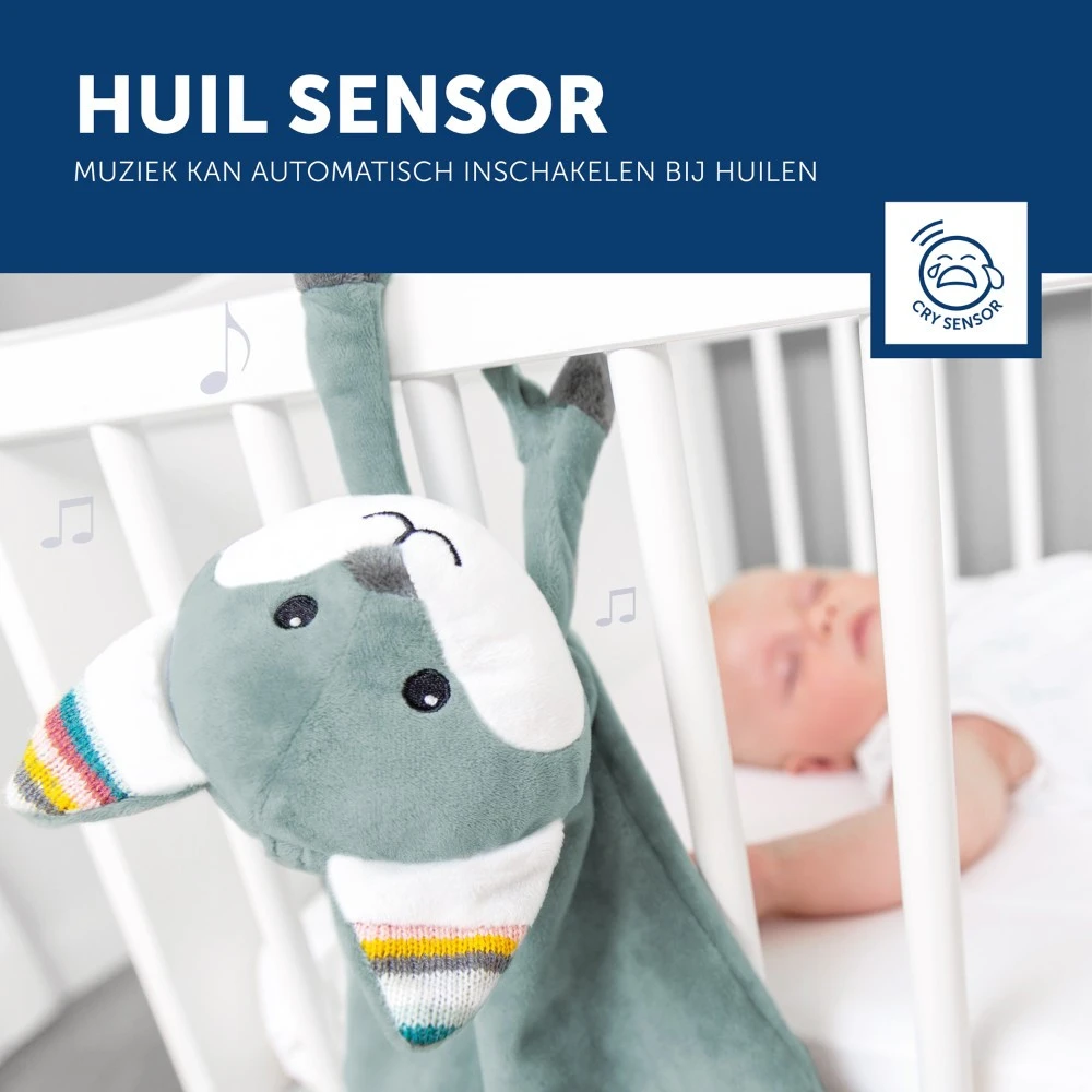 Zazu Felix De Vos Heartbeat Knuffeldoekje ZA-FELIX-01 7 Zazu Felix De Vos Heartbeat Knuffeldoekje ZA-FELIX-01 - Afbeelding 5