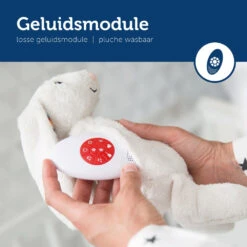 Zazu Heartbeat Bibi Konijn Knuffel Met Geluid ZA-BIBI-01 -Dirkje || Jollein || bébé-jou Verkoopwinkel zazu heartbeat bibi konijn knuffel met geluid za bibi 01 4