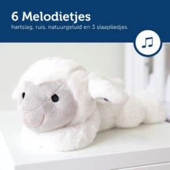 Zazu Liz Het Lammetje Heartbeat Knuffel Met Geluid Za-Liz-01 -Dirkje || Jollein || bébé-jou Verkoopwinkel zazu liz het lammetje heartbeat knuffel met geluid za liz 01