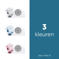 Zazu Sam Slaaptrainer Schaap Wit Kinderwekker ZA-SAM-1 -Dirkje || Jollein || bébé-jou Verkoopwinkel zazu sam slaaptrainer schaap roze kinderwekker za sam 3 7