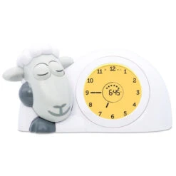 Zazu Sam Slaaptrainer Schaap Bruin Kinderwekker ZA-SAM-8 -Dirkje || Jollein || bébé-jou Verkoopwinkel zazu sam slaaptrainer schaap wit kinderwekker za sam 1 1 2
