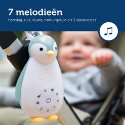 Zazu Zoe De Pinguin Blauw 3 In 1 Muziekdoosje ZA-ZOE-02 -Dirkje || Jollein || bébé-jou Verkoopwinkel zazu zo de pinguin blauw 3 in 1 muziekdoosje za zoe 02